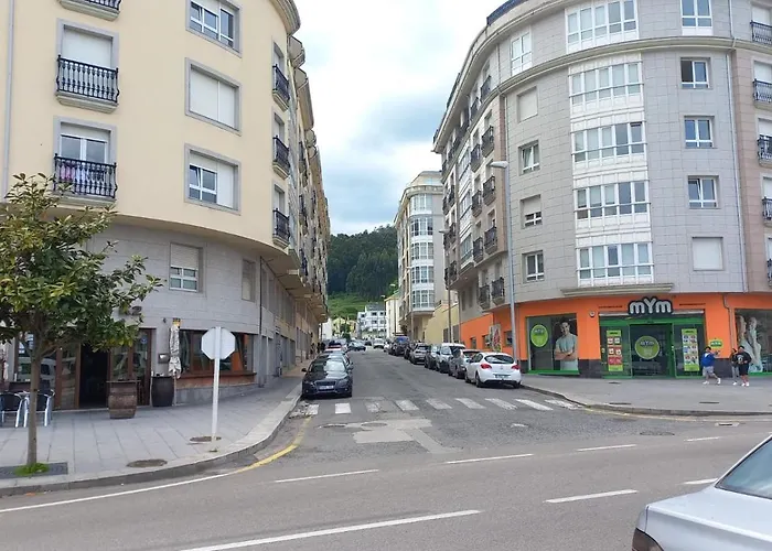 Os Castelos Playa De Covas Apartman *